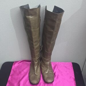DUSICA DUSICA Tall Leather Boots